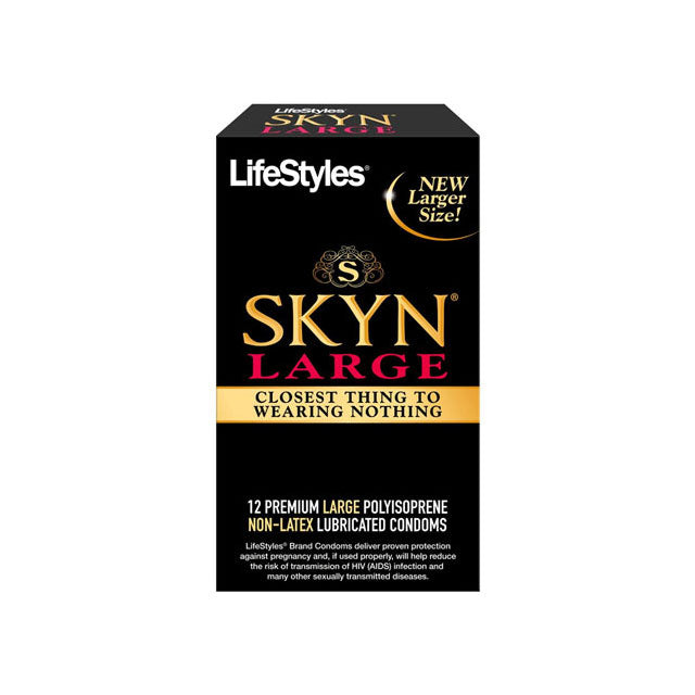 Lifestyles SKYN Large Polyisoprene (12 pack) Pure Pleasure Shop Lifestyles SKYN Large Polyisoprene (12 pack) Pure Pleasure Shop