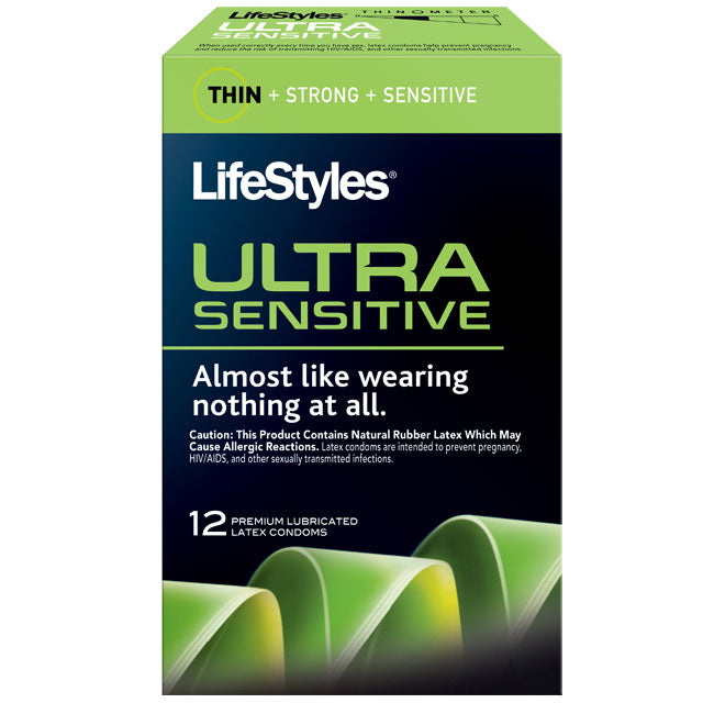 LifeStyles Ultra Sensitive Condoms (12 pack) Pure Pleasure Shop LifeStyles Ultra Sensitive Condoms (12 pack) Pure Pleasure Shop