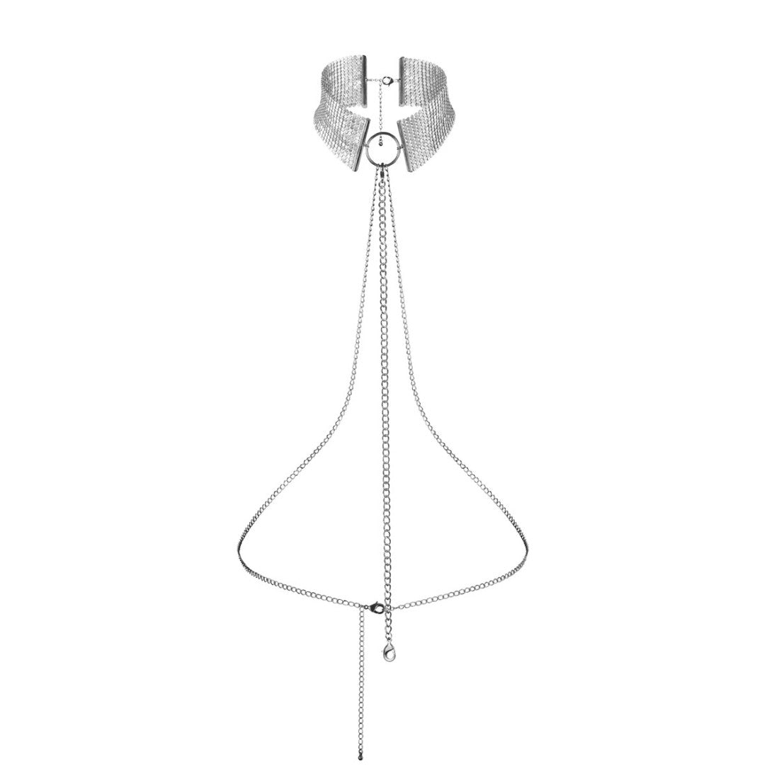 Bijoux Indiscrets Desir Metallique Mesh Collar