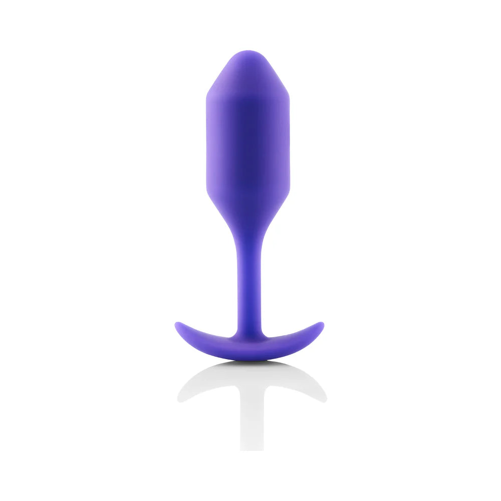b-Vibe Snug Plug 2 Weighted Silicone Anal Plug
