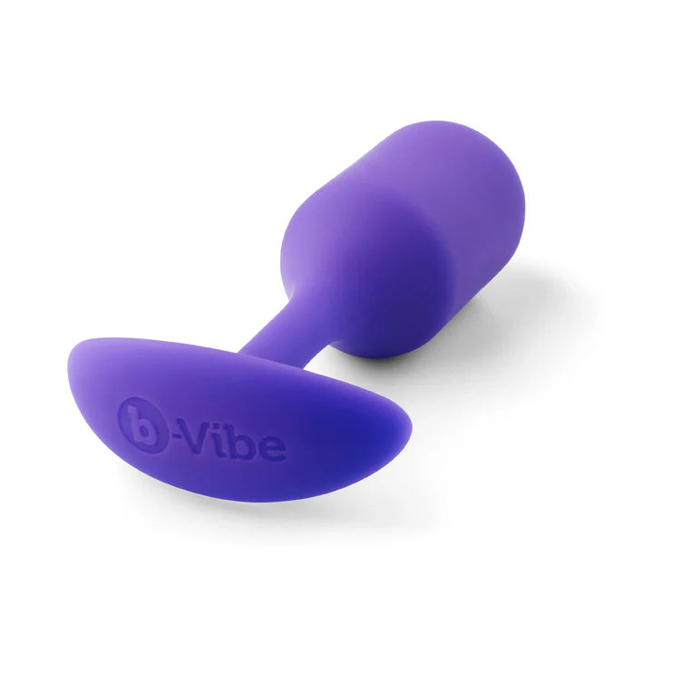 b-Vibe Snug Plug 2 Weighted Silicone Anal Plug