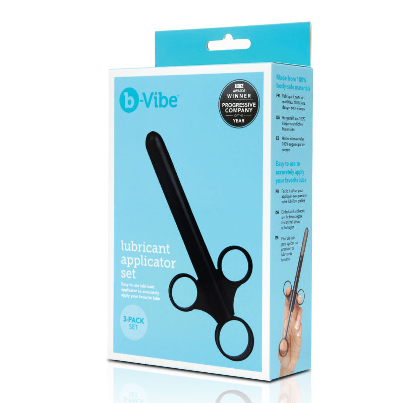b-vibe Lubrication Applicator Set 3-Pack Pure Pleasure Shop b-vibe Lubrication Applicator Set 3-Pack Pure Pleasure Shop