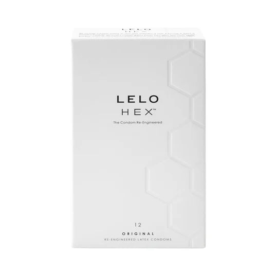 LELO HEX Original Lubricated Latex Condoms