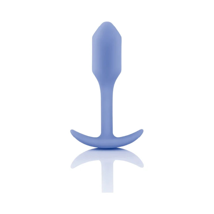 b-Vibe Snug Plug 1 Weighted Silicone Anal Plug