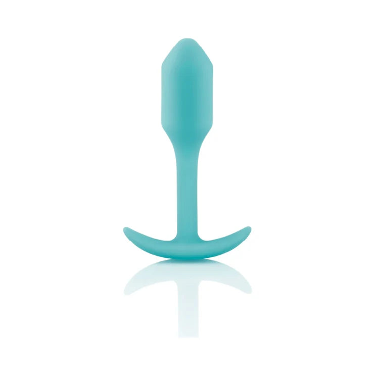 b-Vibe Snug Plug 1 Weighted Silicone Anal Plug