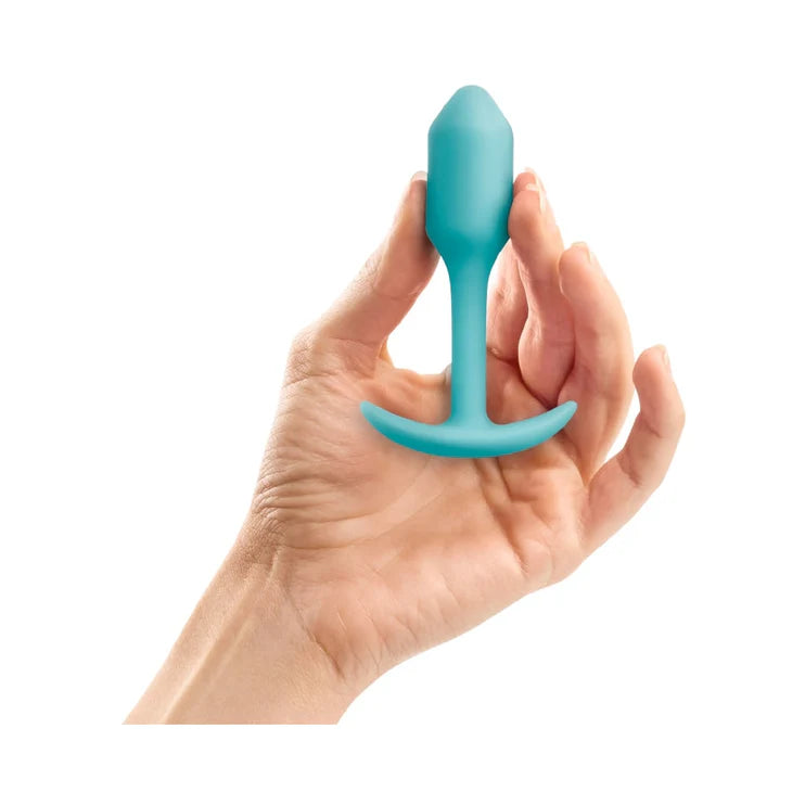 b-Vibe Snug Plug 1 Weighted Silicone Anal Plug