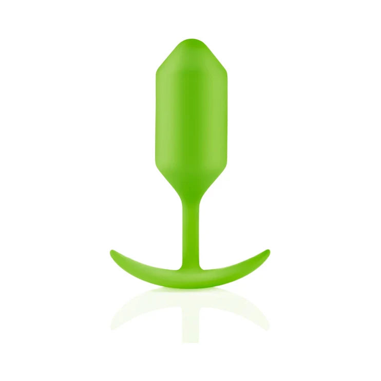 b-Vibe Snug Plug 3 Weighted Silicone Anal Plug