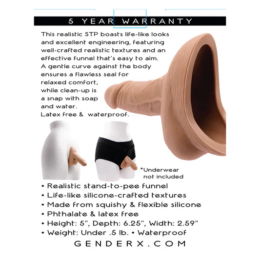 Gender X Stand To Pee TPE - Medium Size