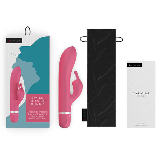 B Swish Bwild Classic Bunny Vibrator Purple