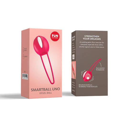Fun Factory SmartBall Uno Kegel Ball - India Red