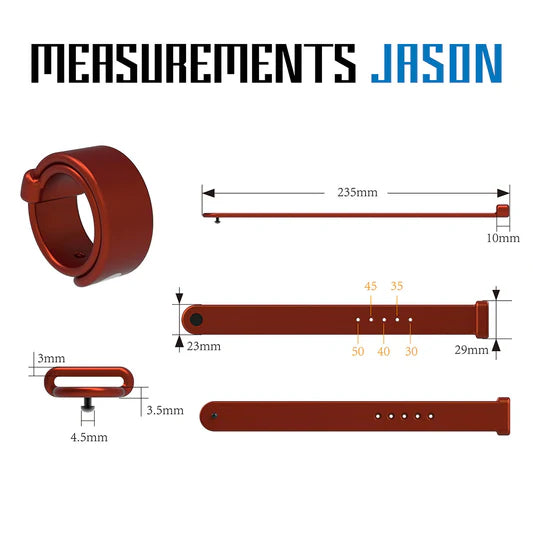 Velv'Or Rooster Jason Adjustable Cock Strap Red