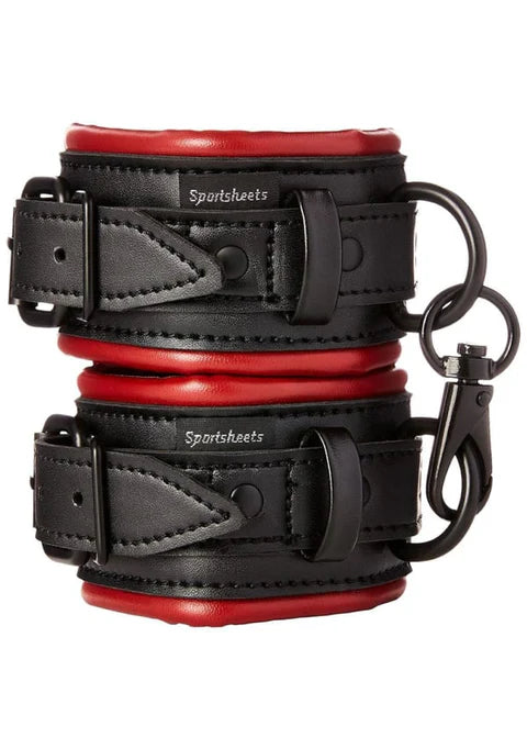 Adjustable Handcuffs Red/Black