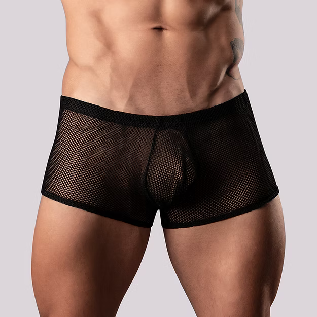 Male Power Fishnet 2.0 PCH Short - Black