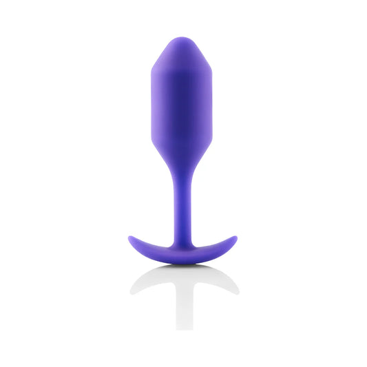 b-Vibe Snug Plug 2 Weighted Silicone Anal Plug