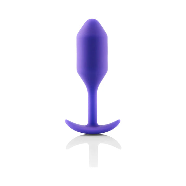 b-Vibe Snug Plug 2 Weighted Silicone Anal Plug