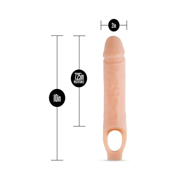 Cock Sheath Penis Extender Sling -Silicone