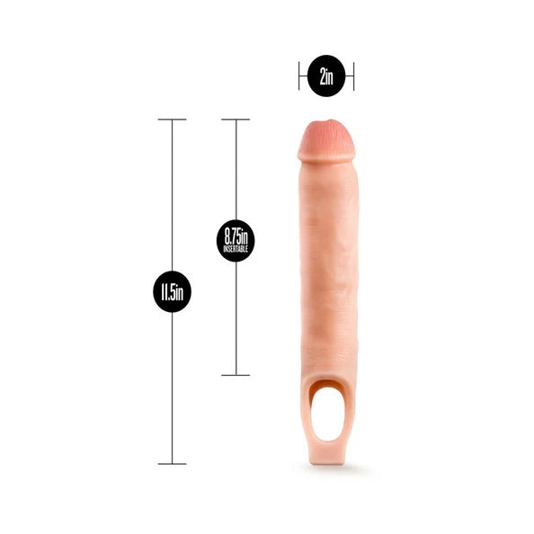 Cock Sheath Penis Extender Sling -Silicone