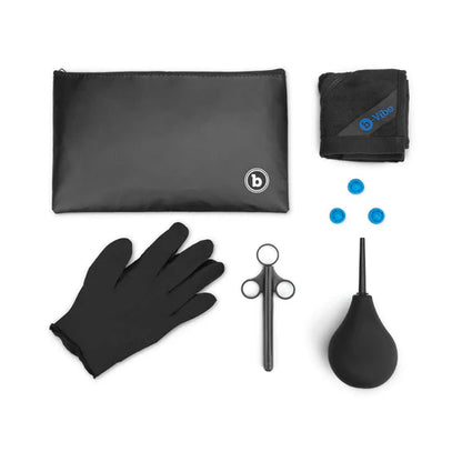 b-Vibe Anal Massage & Education Set - Blue