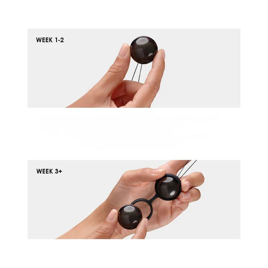LELO BEADS Noir Kegel Balls Set - Black