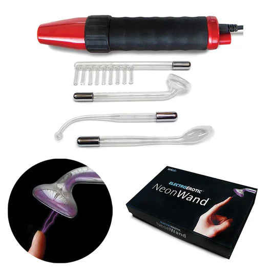 Kinklab Neon Wand Red Handle/Purple Electrode (US)