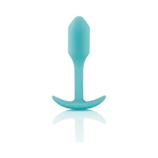 b-Vibe Snug Plug 1 Weighted Silicone Anal Plug