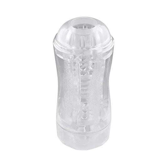 Gender X Double Fantasy Dual Entry Stroker - Clear