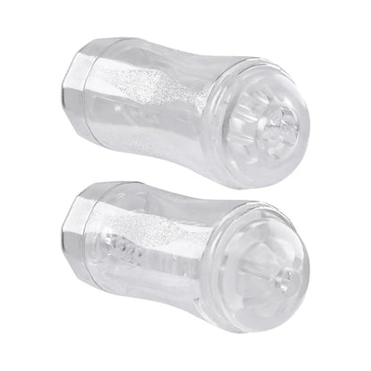 Gender X Double Fantasy Dual Entry Stroker - Clear