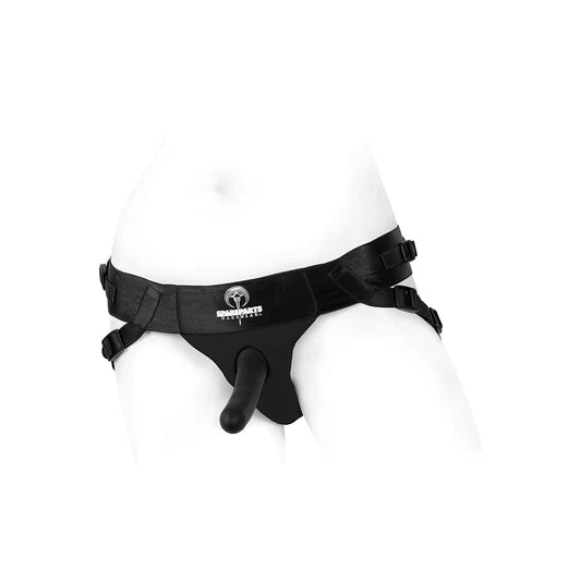 SpareParts Joque Double Strap Harness - Black