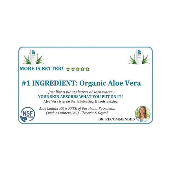 Aloe Cadabra Tahitian Vanilla Aloe Lubricant