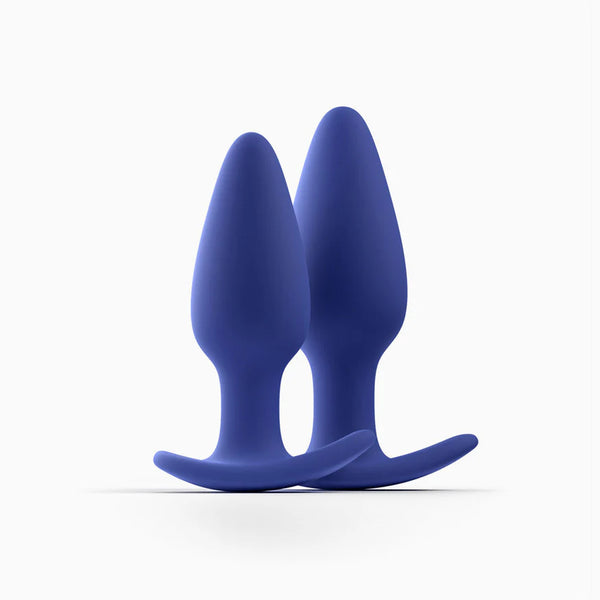 Biird Regii 2-Piece Anal Plug Set - Blue