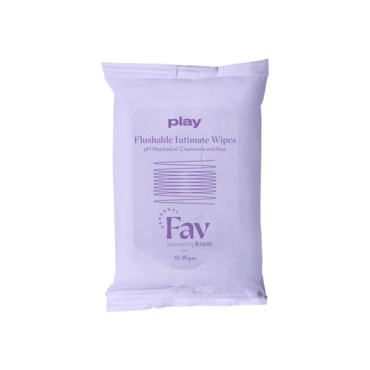 Personal Fav Play Intimate Wipes 10-Pack