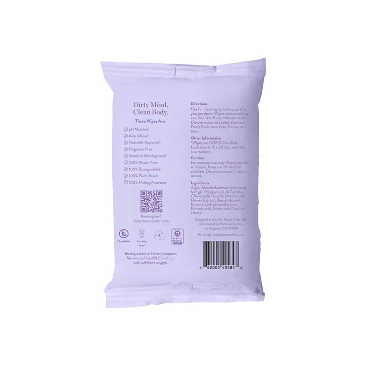 Personal Fav Play Intimate Wipes 10-Pack