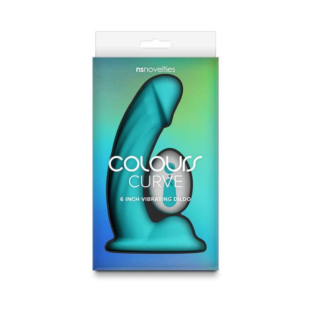 Colours Curve Vibrating 6 in. Dildo