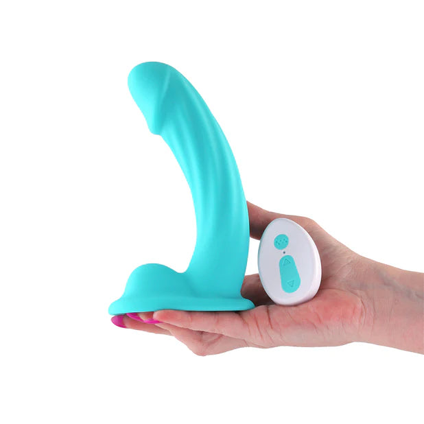 Colours Curve Vibrating 6 in. Dildo