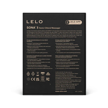 LELO SONA 3 Rechargeable Clitoral Stimulator