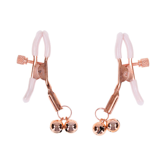 SM Peaches 'n Cream Bell Nipple Clamps
