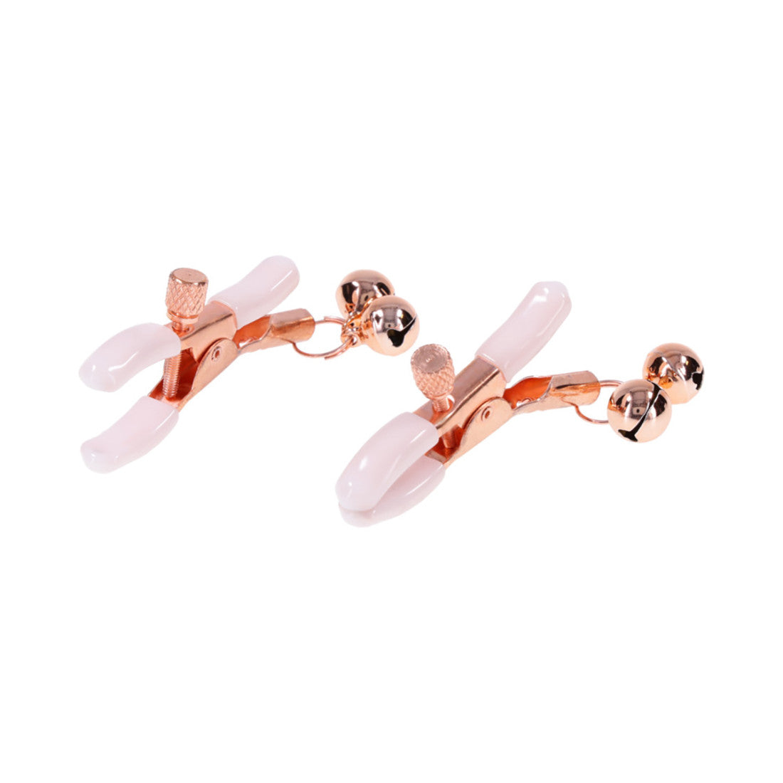 SM Peaches 'n Cream Bell Nipple Clamps