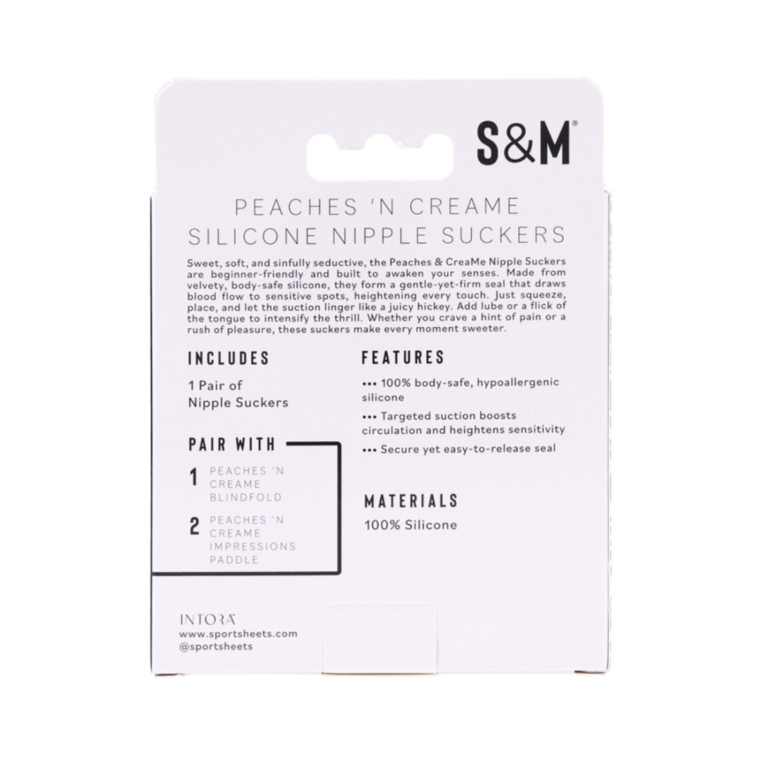 SM Peaches 'n Cream  Nipple Sucker