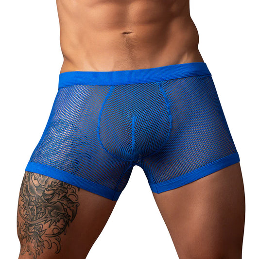 Male Power Fishnet 2.0 PCH Short - Royal