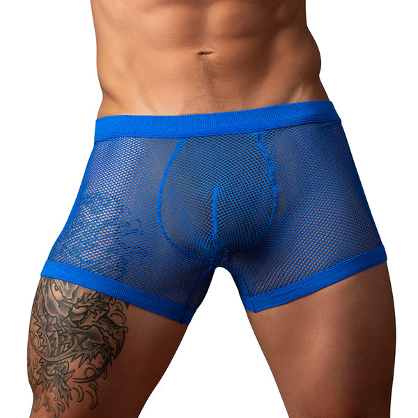Male Power Fishnet 2.0 PCH Short - Royal