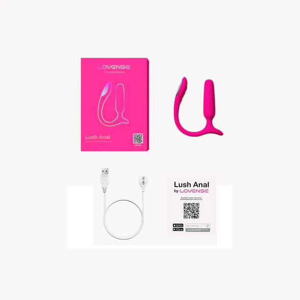 Lovense Lush Anal App-Controlled Butt Plug Pure Pleasure Shop Lovense Lush Anal App-Controlled Butt Plug Pure Pleasure Shop