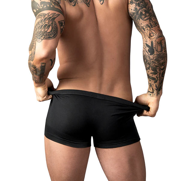Male Power Eco Cozy Pouch Short - Black