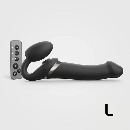 Strap-On-Me Multi Orgasm Bendable Strap-On - Black