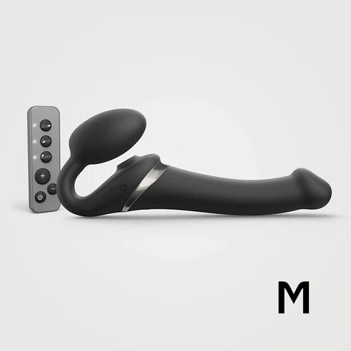 Strap-On-Me Multi Orgasm Bendable Strap-On - Black