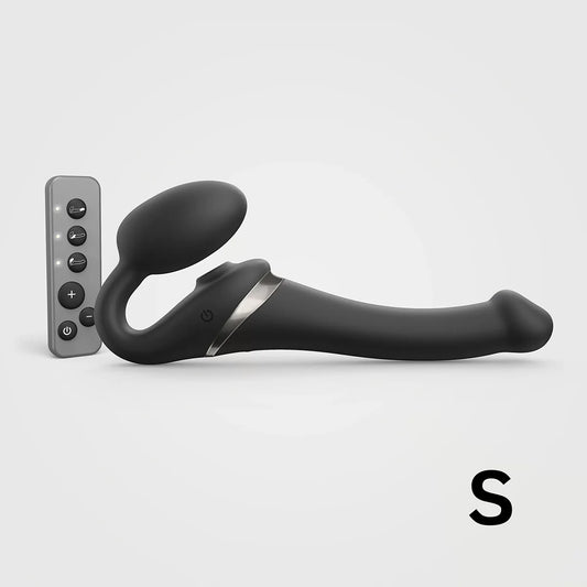 Strap-On-Me Multi Orgasm Bendable Strap-On - Black