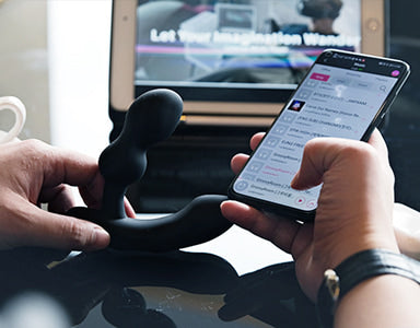 Lovense Edge 2 Bluetooth Remote-Controlled Adjustable Prostate Massager