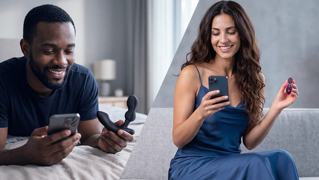 Lovense Edge 2 Bluetooth Remote-Controlled Adjustable Prostate Massager