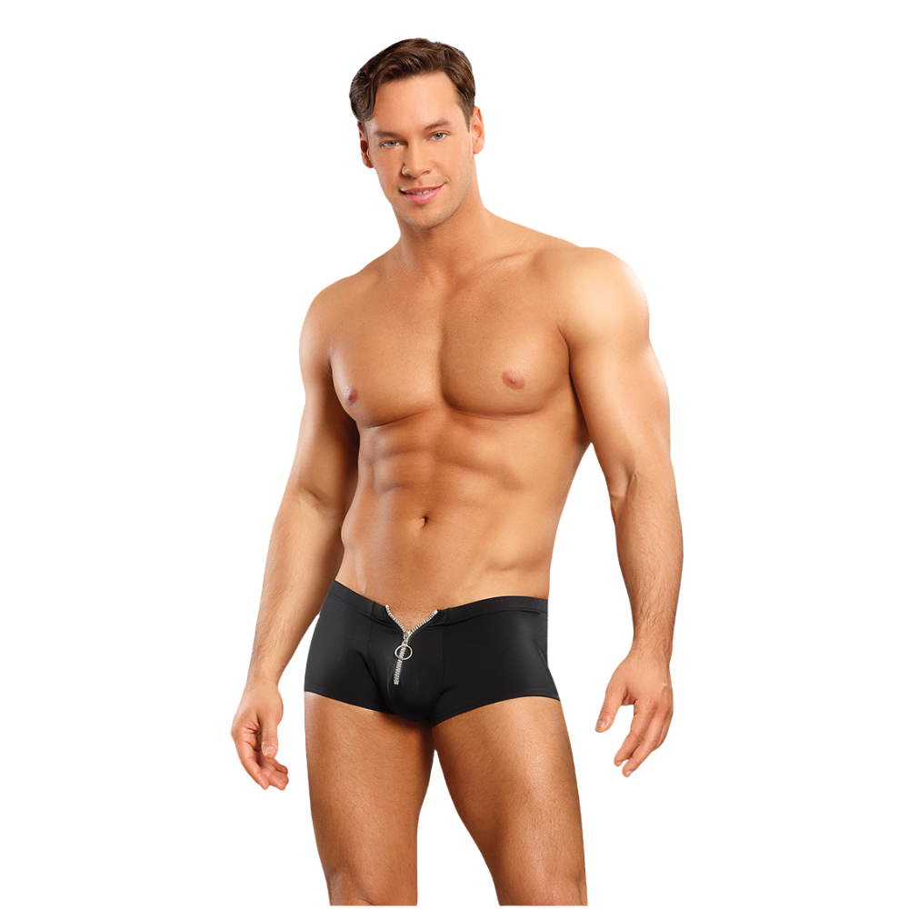 Male Power Zipper Shorts Underwear