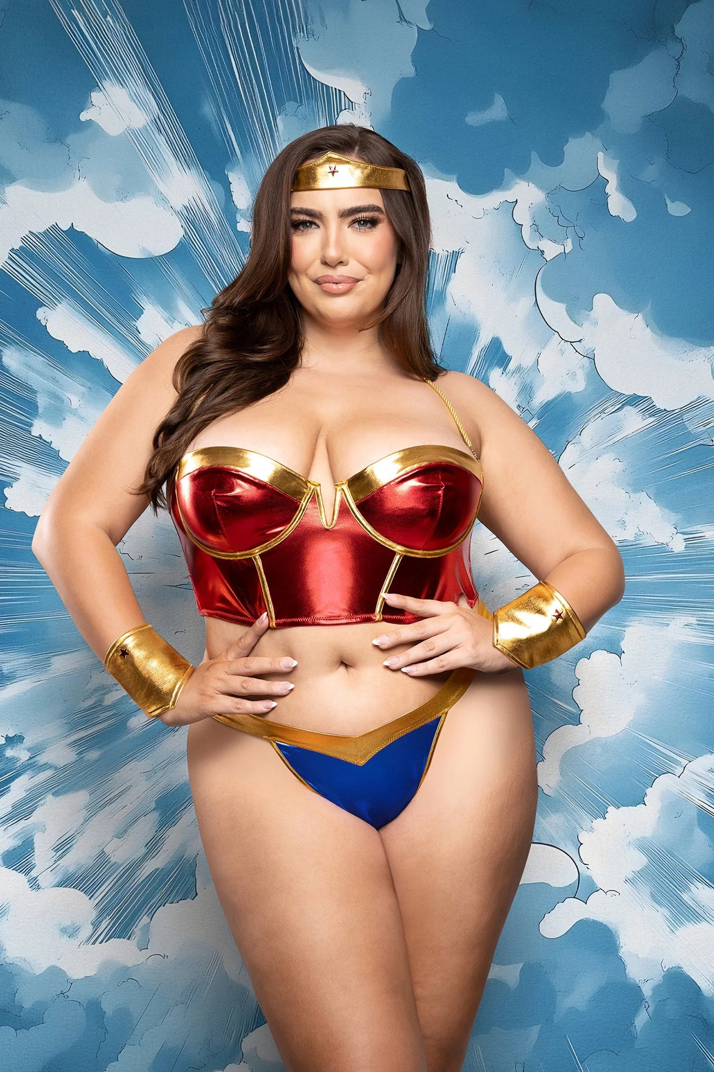 Superhero 5-Piece Costume Set