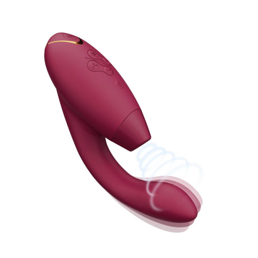 Womanizer Duo - Dual Stimulation Pleasure Air and G-Spot Vibrator